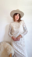 Load image into Gallery viewer, Vintage 70s lace maxi

