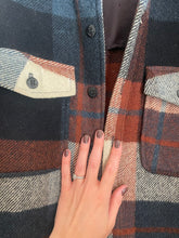 Load image into Gallery viewer, Vintage plaid button up
