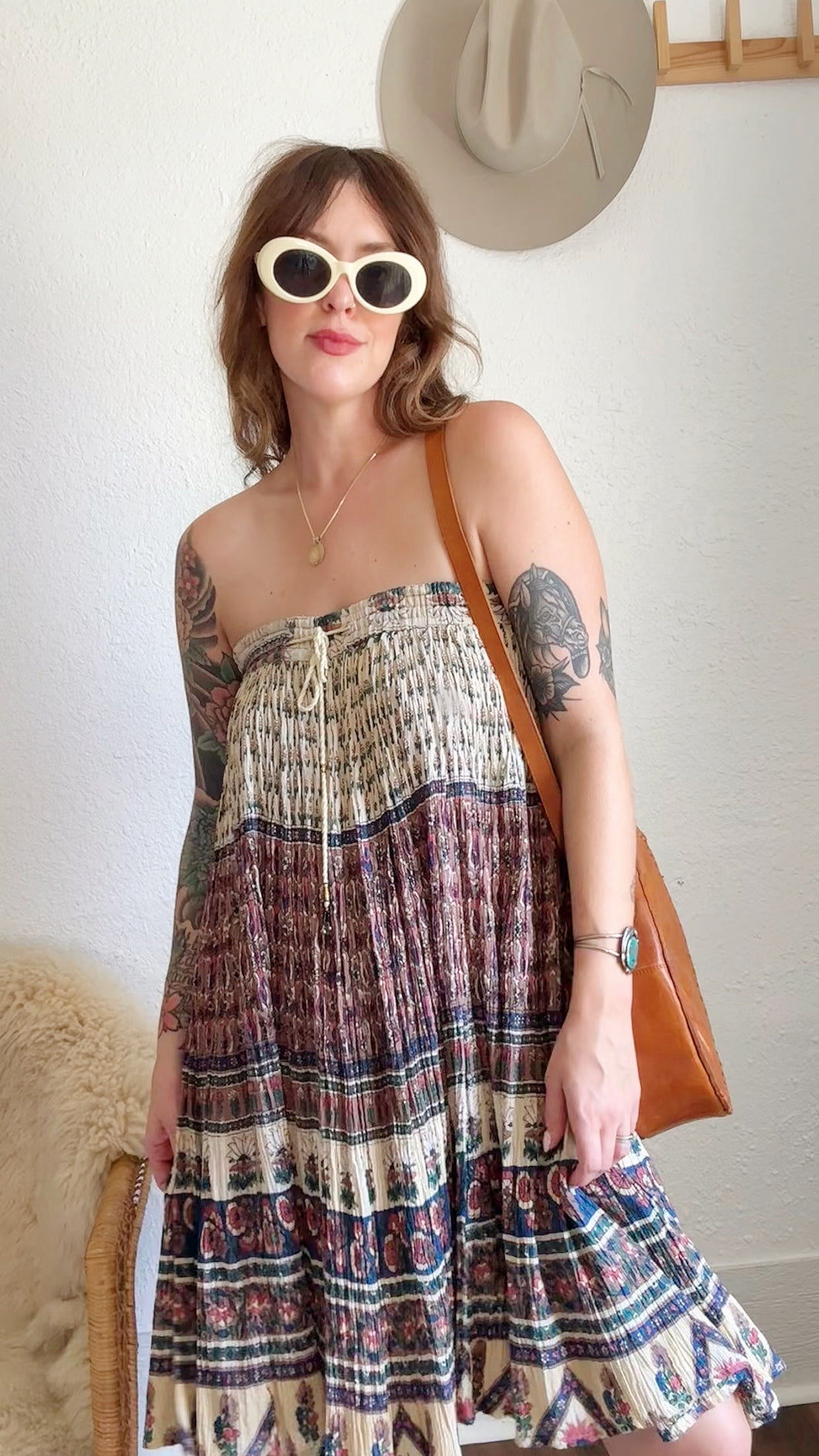 Vintage Indian cotton skirt