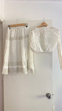 Load image into Gallery viewer, Edwardian top and skirt set
