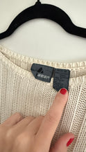 Load image into Gallery viewer, Vintage 90s ribbed cropped sweater
