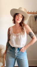 Load image into Gallery viewer, Edwardian cotton corset cover top
