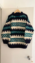 Load image into Gallery viewer, Vintage oversized Edcuadorian Sweater
