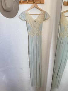Vintage 1940s slip dress