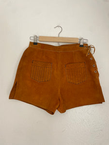 Vintage suede shorts
