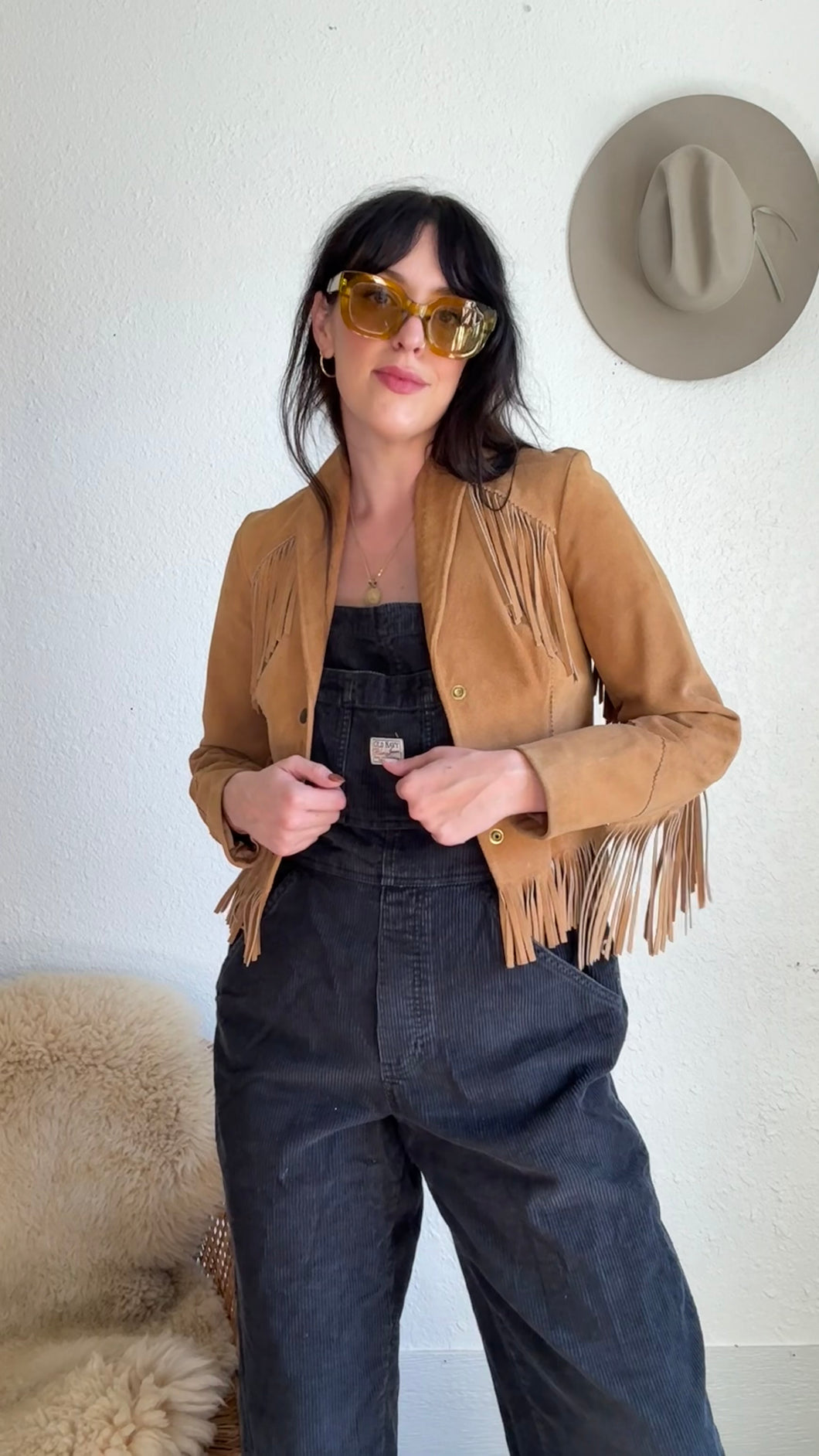 Vintage pioneer wear fringe