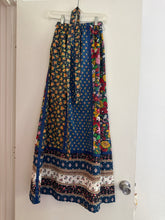 Load image into Gallery viewer, Vintage floral patchwork dress/skirt
