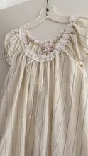 Load image into Gallery viewer, Signature Collection- linen stripe babydoll dress
