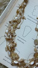 Load image into Gallery viewer, Vintage beaded hand tied necklace
