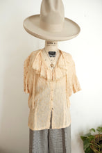 Load image into Gallery viewer, Vintage 30s/40s ruffle blouse
