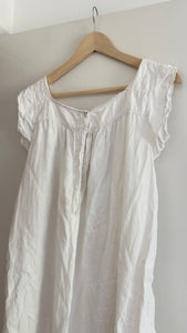 Antique French linen dress