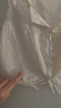 Load image into Gallery viewer, Edwardian cotton corset cover
