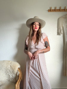Vintage 2 piece wrap dress