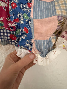Vintage patchwork top