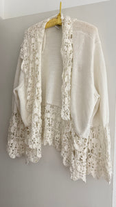 Vintage crochet sweater