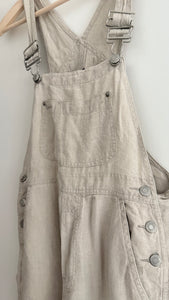 Vintage 90s linen gap overalls