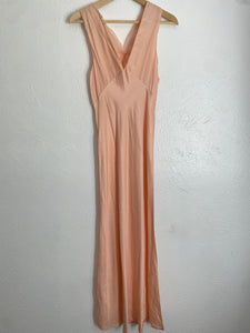 Vintage rayon slip dress