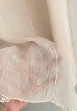 Load image into Gallery viewer, Antique silk and lace chemise
