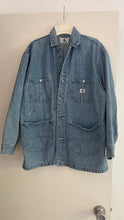 Load image into Gallery viewer, Calvin Klein denim chore coat
