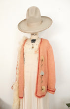 Load image into Gallery viewer, Vintage 50s floral cardigan
