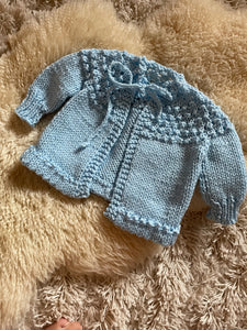 Vintage baby knit cardigan -