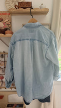 Load image into Gallery viewer, Vintage denim button up
