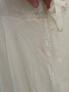 Edwardian lace romper