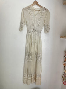 Edwardian lace dress