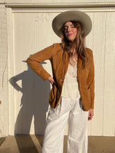 Load image into Gallery viewer, Vintage 70s suede blazer
