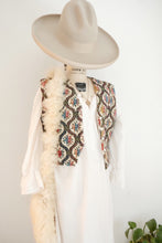 Load image into Gallery viewer, Vintage tapestry vest
