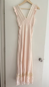 Vintage 1930s satin gown