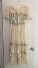 Load image into Gallery viewer, Edwardian tulle lawn dress
