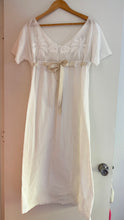 Load image into Gallery viewer, Edwardian cotton macrame dress
