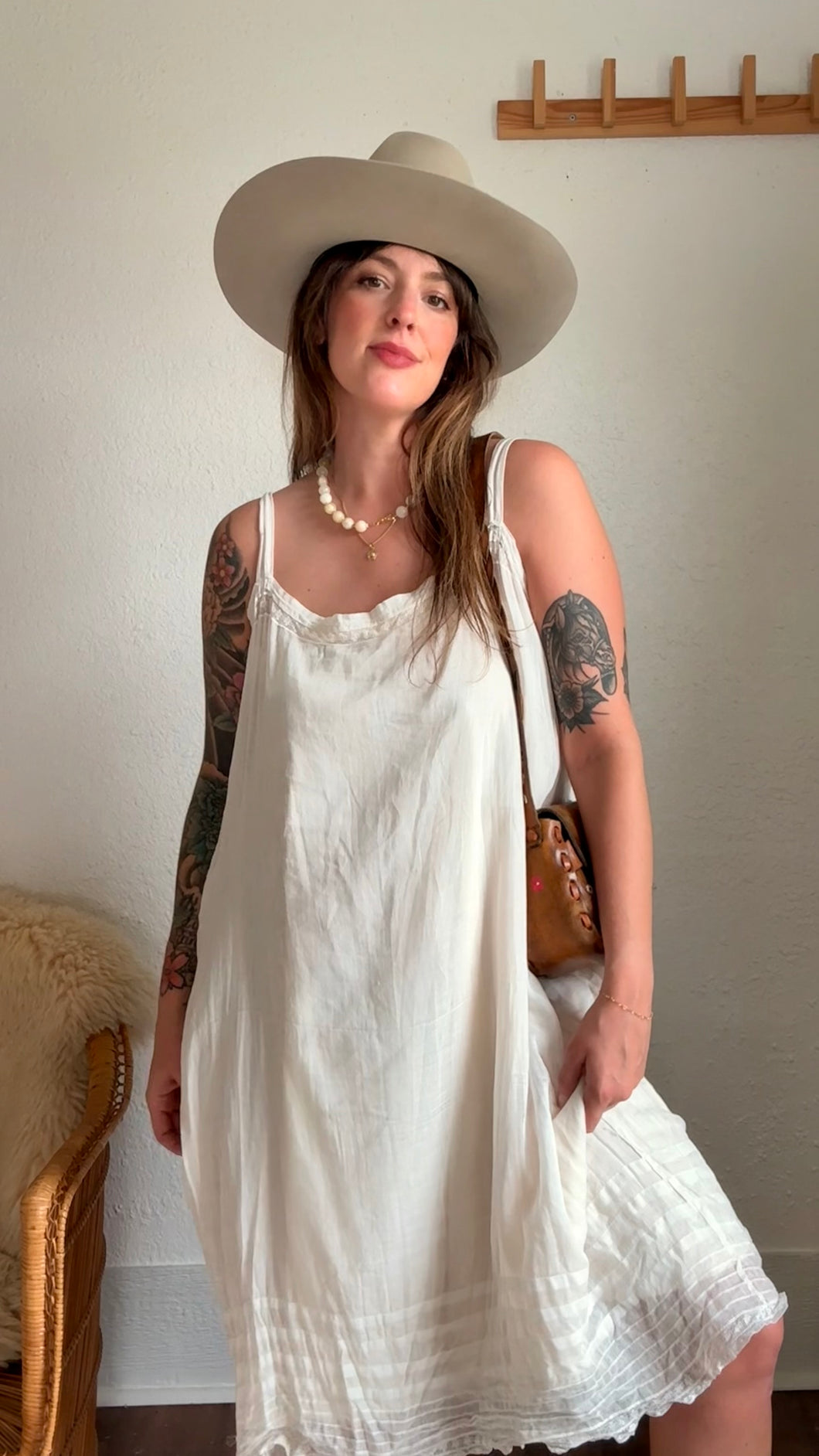 Edwardian cotton dress – The Wild Rose Vintage