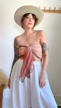 Load image into Gallery viewer, Vintage striped scarf
