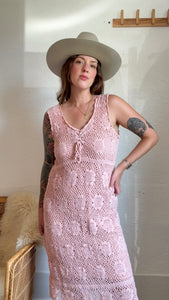 Vintage crochet dress