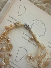 Load image into Gallery viewer, Vintage beaded hand tied necklace
