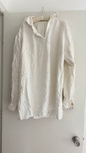 Load image into Gallery viewer, Vintage antique linen mini dress
