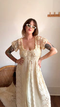 Load image into Gallery viewer, Vintage 70s crochet dress
