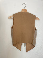 Load image into Gallery viewer, Vintage suede fringe vest
