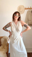 Load image into Gallery viewer, 1930s cream silk dress
