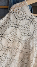Load image into Gallery viewer, Signature Collection- Edwardian macrame bell sleeve top/dress
