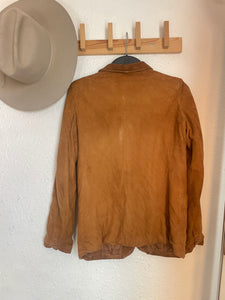 Vintage 70s suede blazer