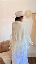 Load image into Gallery viewer, Vintage fringe poncho
