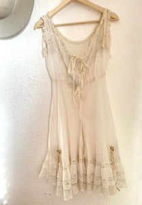 Edwardian lace romper