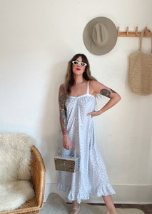 Vintage cotton floral dress