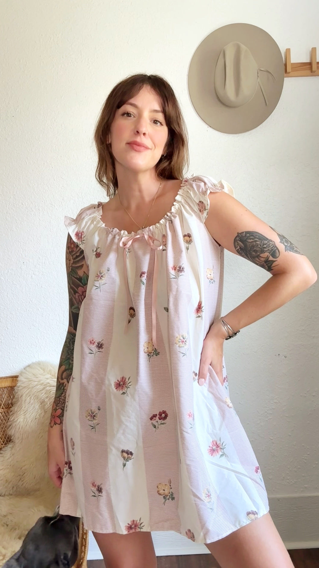 CUSTOM DRESS ORDER-Floral print