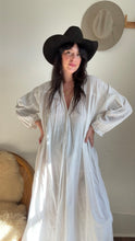 Load image into Gallery viewer, Edwardian cotton night gown
