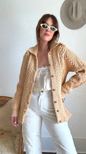 Load image into Gallery viewer, Vintage wool hand dyed cardigan
