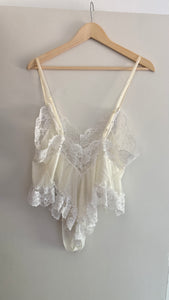 Vintage lace teddy